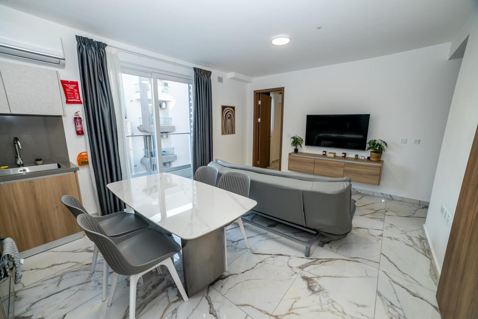 New, Stylish And Modern 1Br Apartment St. Paul's Bay Dış mekan fotoğraf